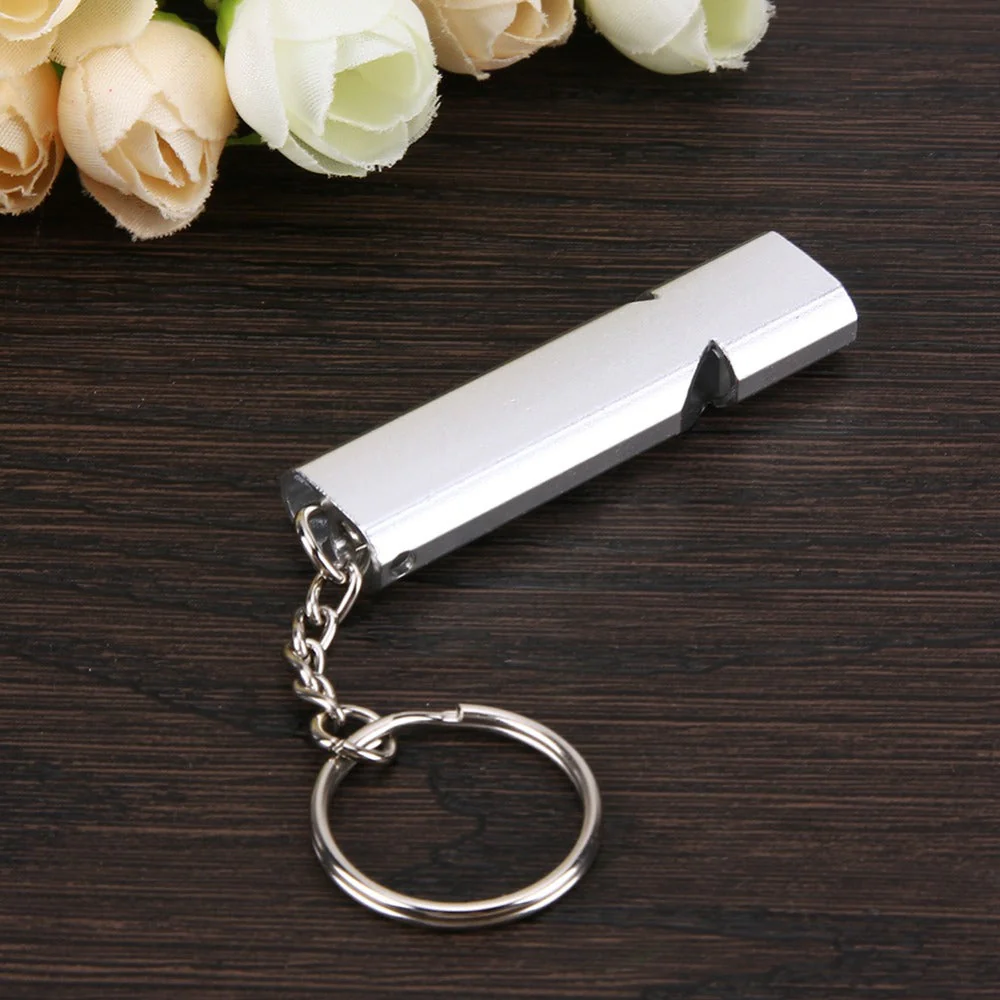 Ultra Loud Survival Emergency Whistle Keychain - Image 2
