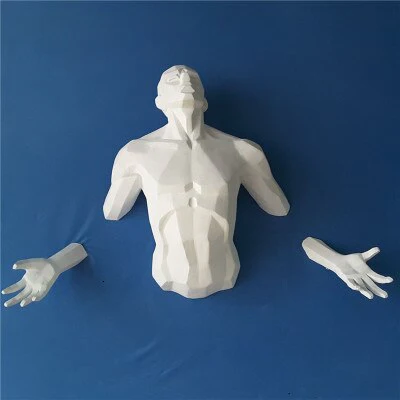 Retro Creative Enlightened Man Art Wall Decor - Image 3