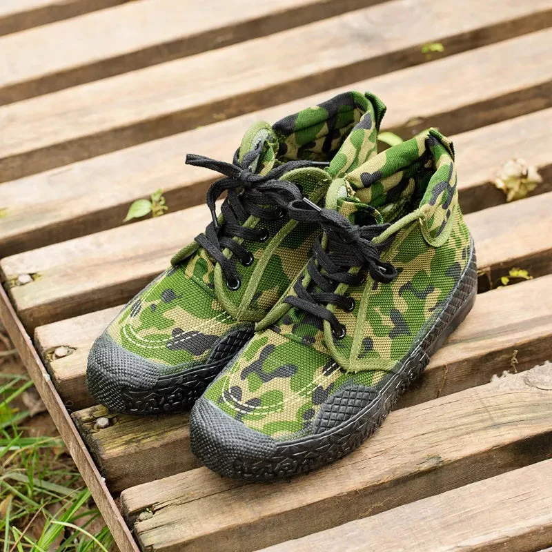 Urban Military Camouflage Tactical Boots - Image 1