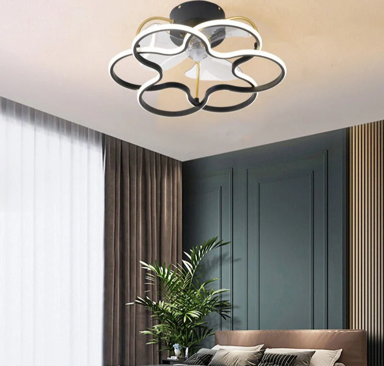 Elegant Modern LED Ceiling Fan Lamp - Image 3