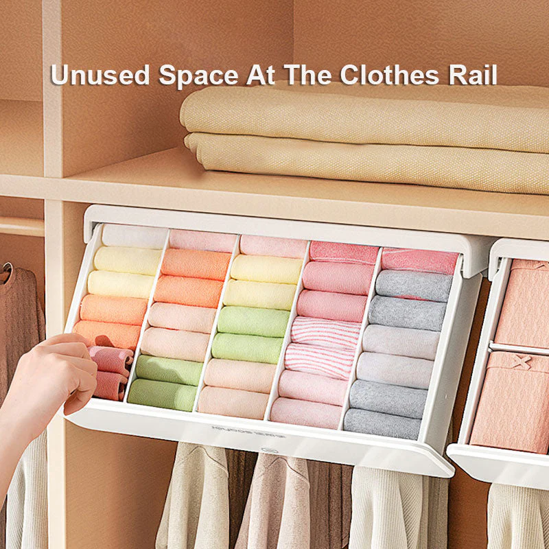 Closet Wise Self-Adhesive Space Saving Organizer Box - Image 2