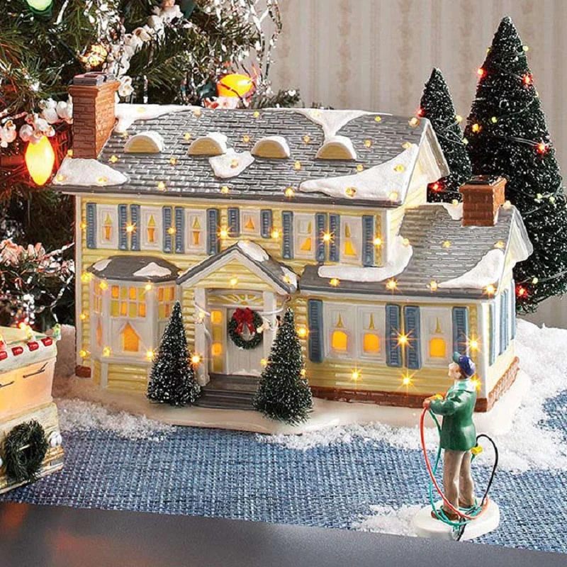Miniature Christmas House Desktop Decor - Image 2