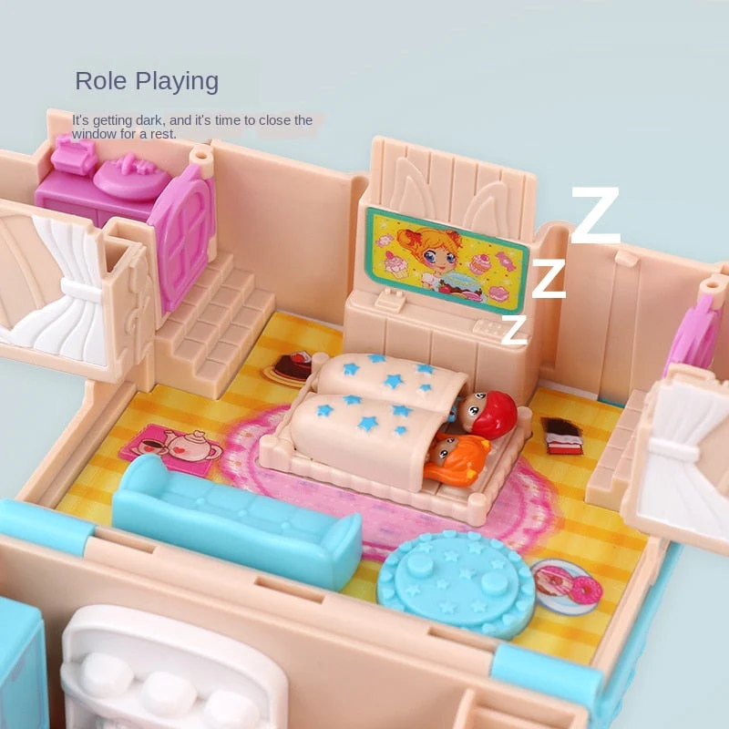 Mini City Magic Cabin Kids Toy - Image 2