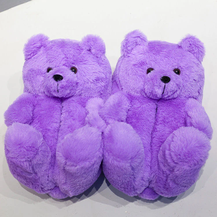 Warm Bear Paws Cute Home Slippers - Image 3