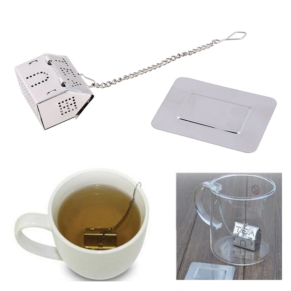 House Shape Stainless Steel Tea Infuser - Image 2