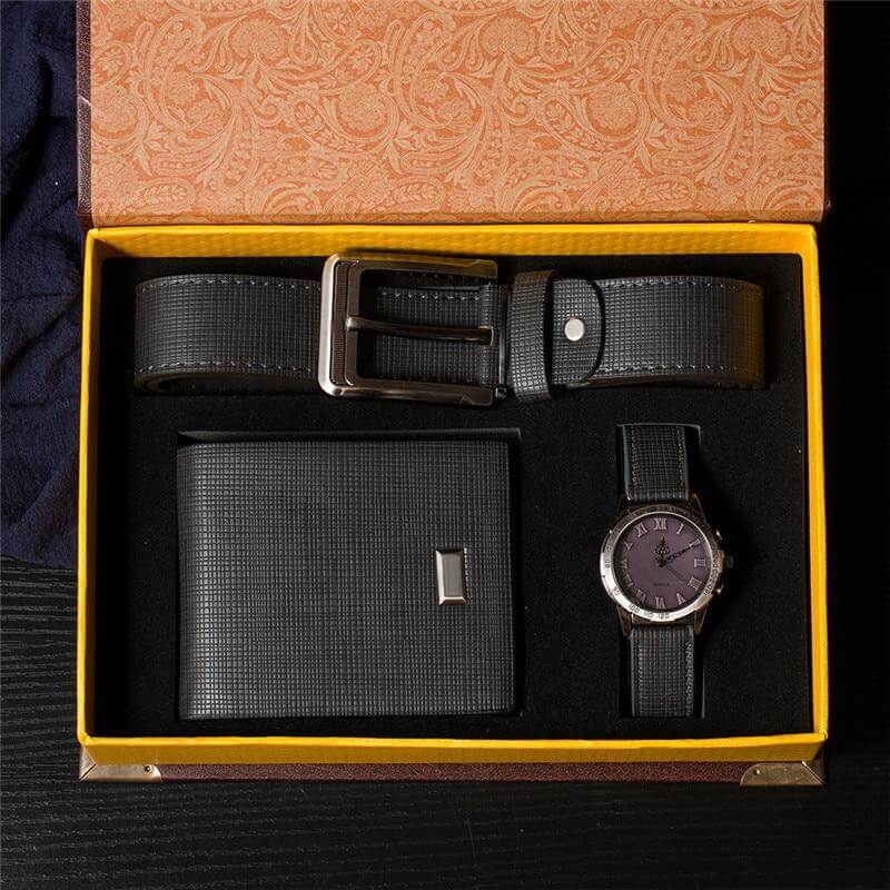Special Men Leather Gift Set - Image 2