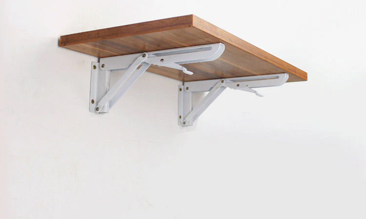 Wall-Mounted Foldable Shelf Organizer Bracket - Image 3