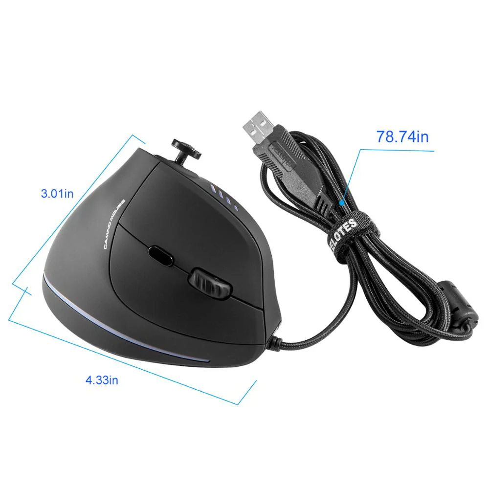 Programmable Ergonomic RGB Game Master Mouse - Image 3