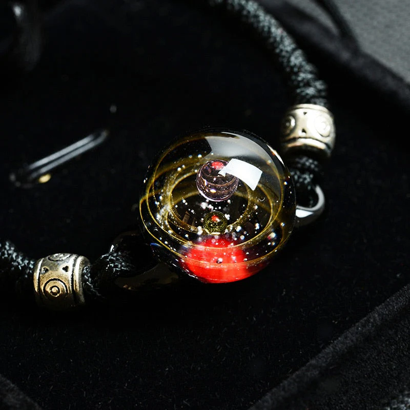 Handmade Universe Cosmic Bead Bracelet - Image 3