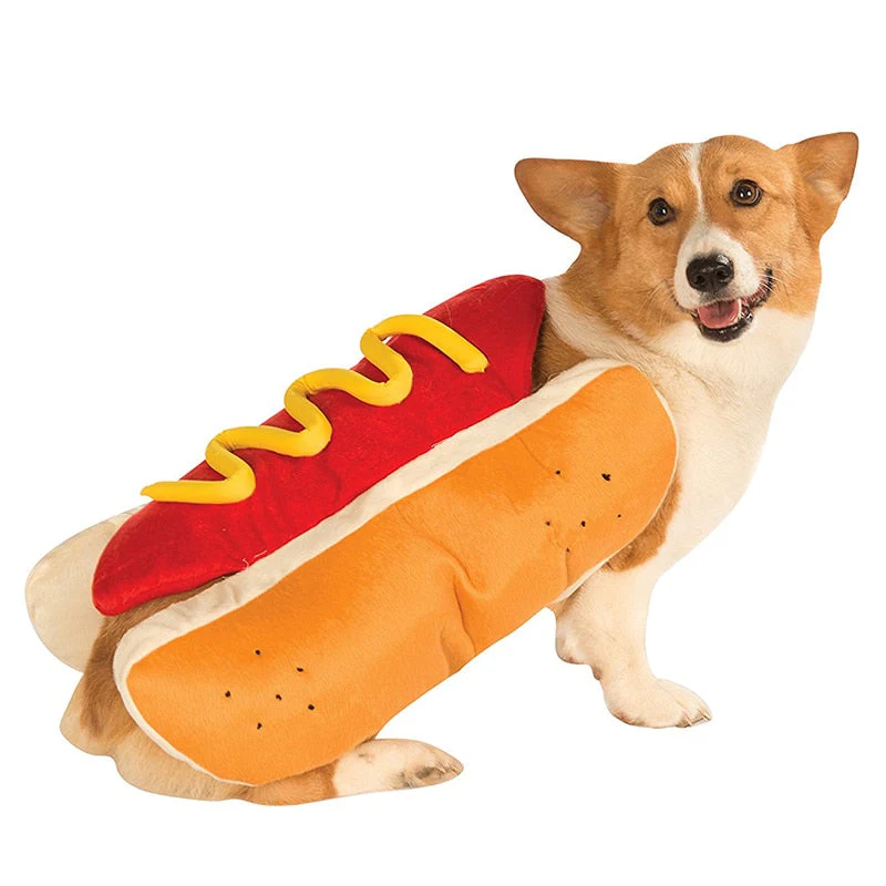 Hot Dog Halloween Pet Costume - Image 1