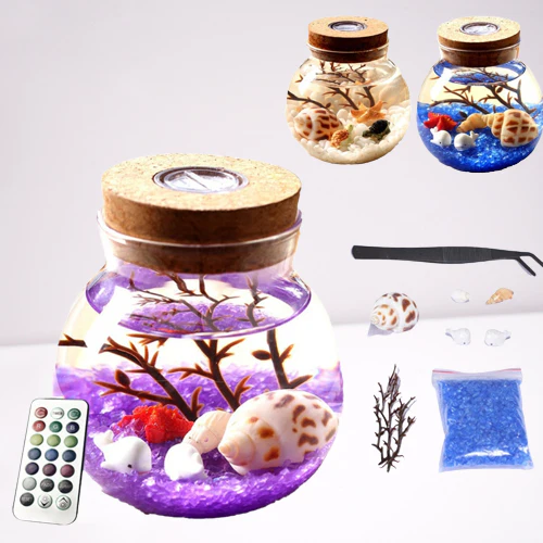 3D Underwater  World DIY LED Night Lamp - Image 1