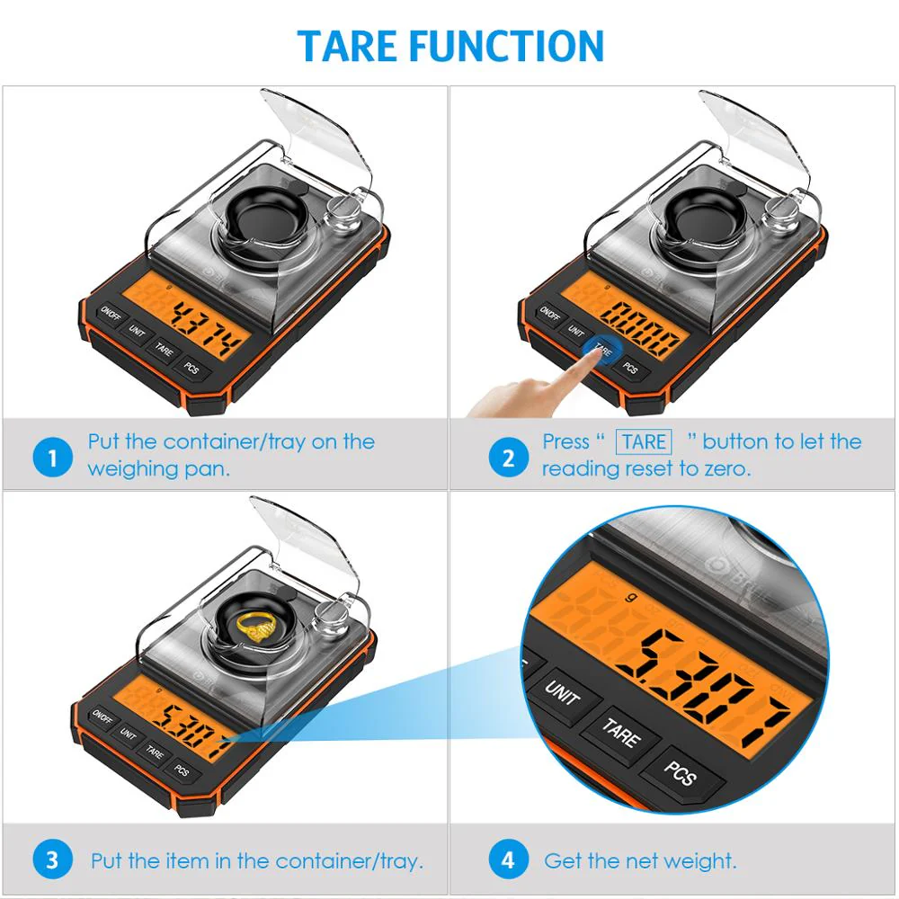 Mini Digital Electronic Pocket Scale - Image 3