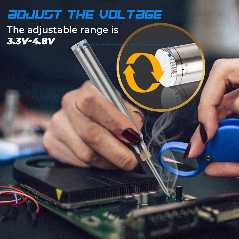 Cordless USB Precision Soldering Iron Tool - Image 2