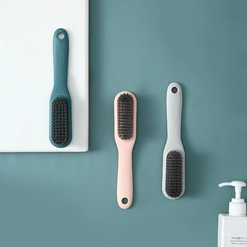 Long Handle Simple Mini Shoe Brush - Image 2
