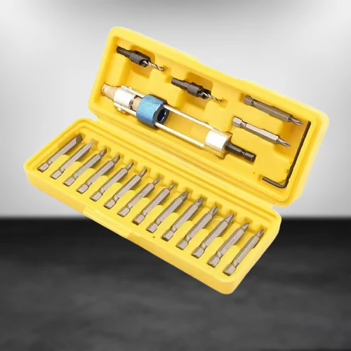 Handy Mate Quick-Change Screwdriver Tool Kit - Image 1