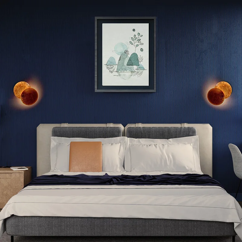 Modern Decor Eclipse Lunar Glow Wall Lamp - Image 3