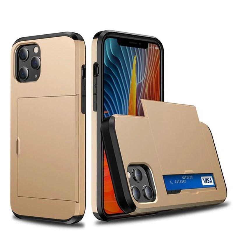 Business Armor Slide Wallet iPhone Case - Image 2