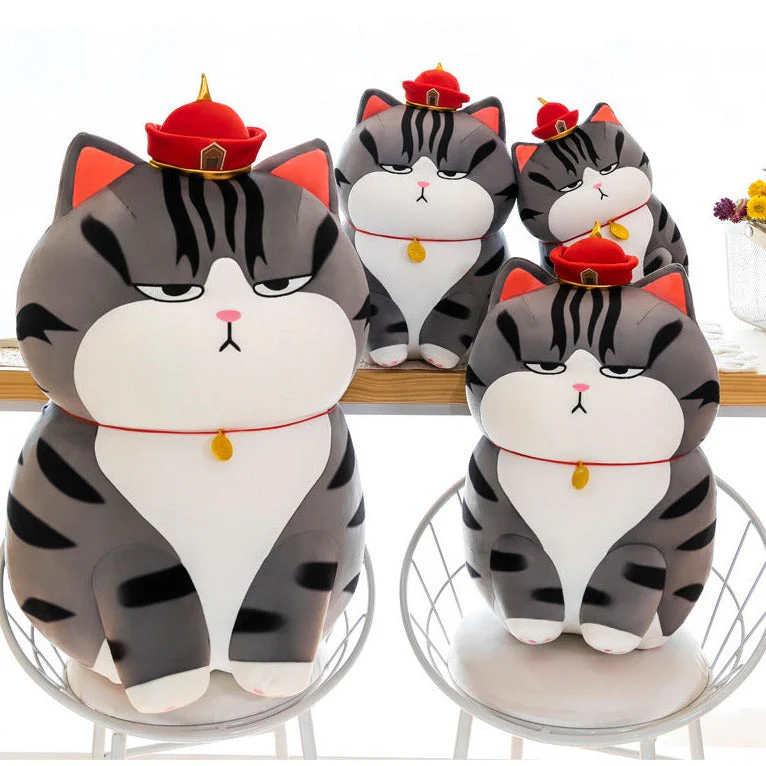 Moody Cat Soft Cuddly Plush Pillow - Image 2