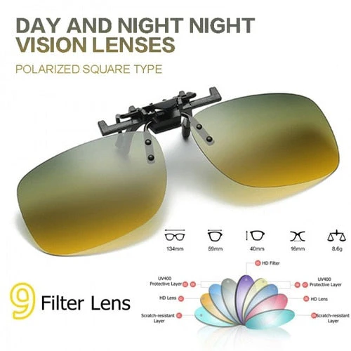 Clip-on Drive Safe Car Eyeglasses - Image 3