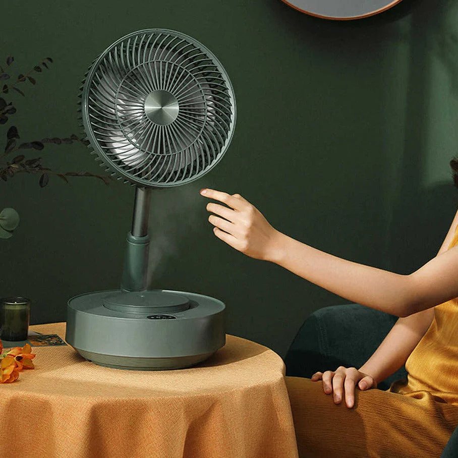 Elegant Mini Foldable Humidifier Fan - Image 2