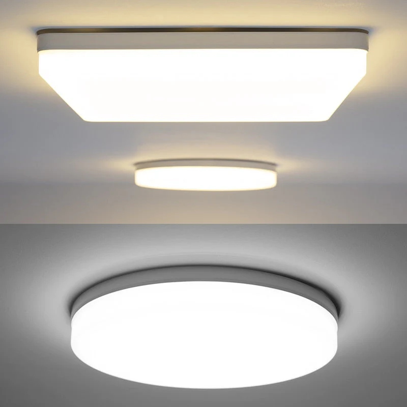 Natural Room Sleek LED Ceiling Light - Image 3