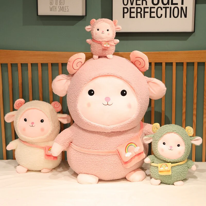 Mini Cute Alpaca Plush Toy - Image 1