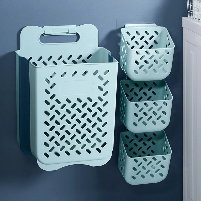 Hangable Foldable Laundry Basket - Image 2
