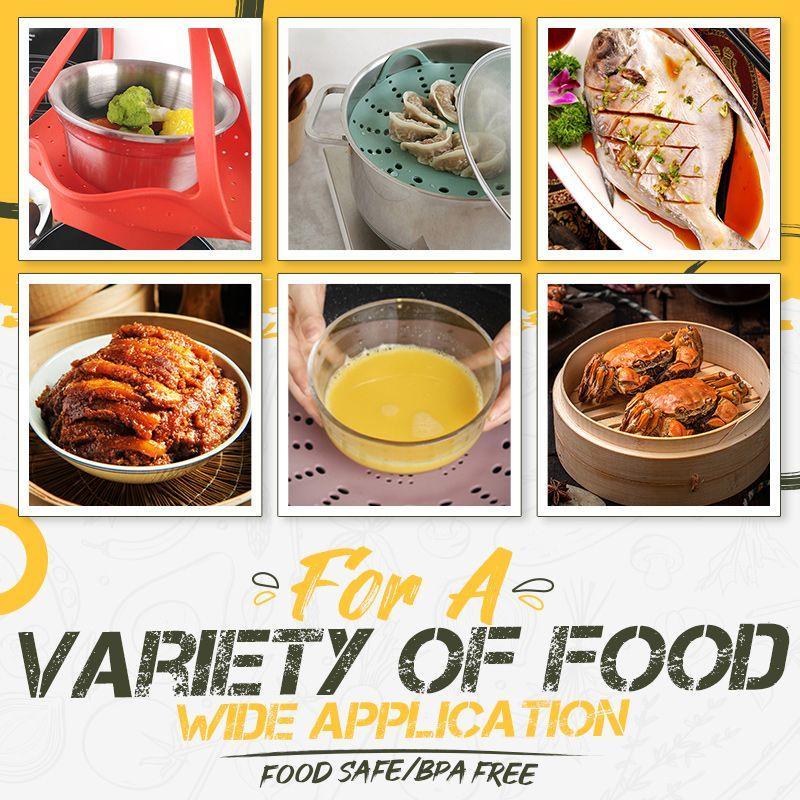 Non-Slip Food Steaming Basket - Image 3
