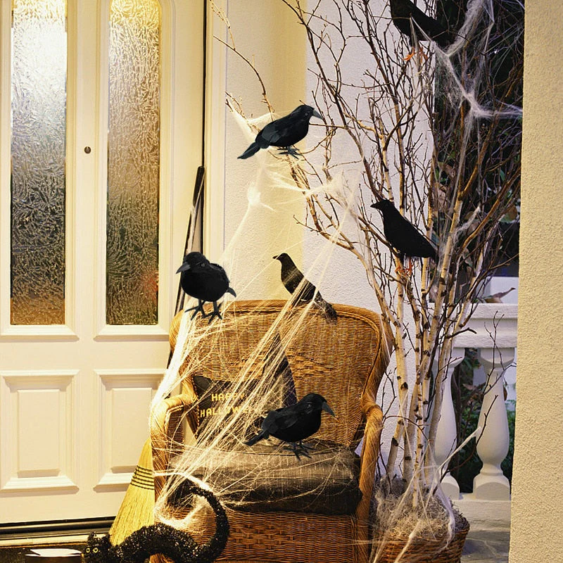 Black Crow Halloween Home Decor - Image 3