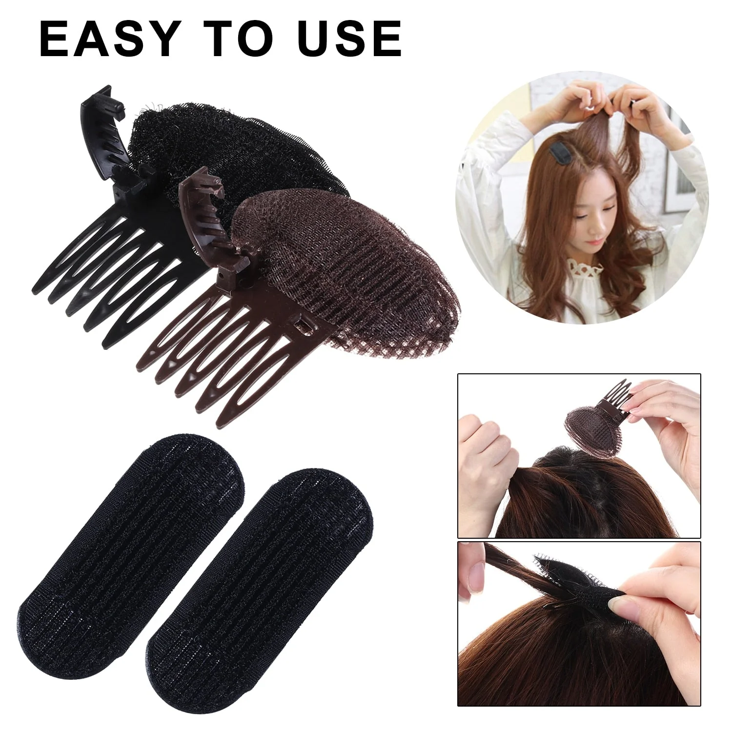 Invisible Head Cushion Hair Clip - Image 3