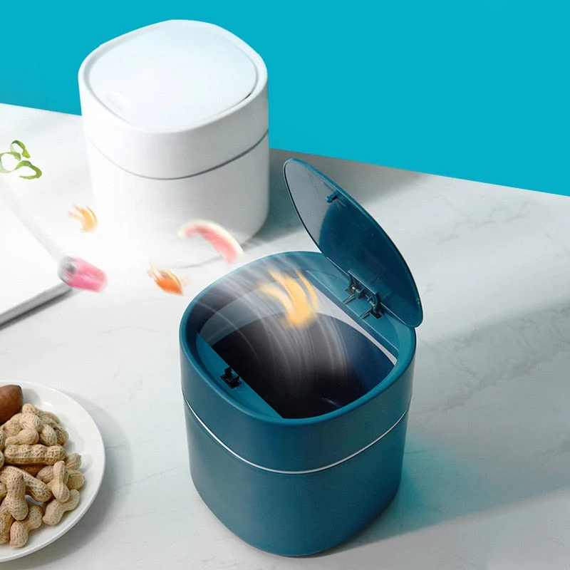 Office Wizard Mini Desktop Trash Can - Image 3