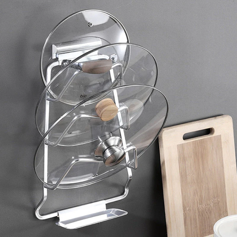 Wall-Mounted Extreme Pot Lid Holder Rack - Image 2