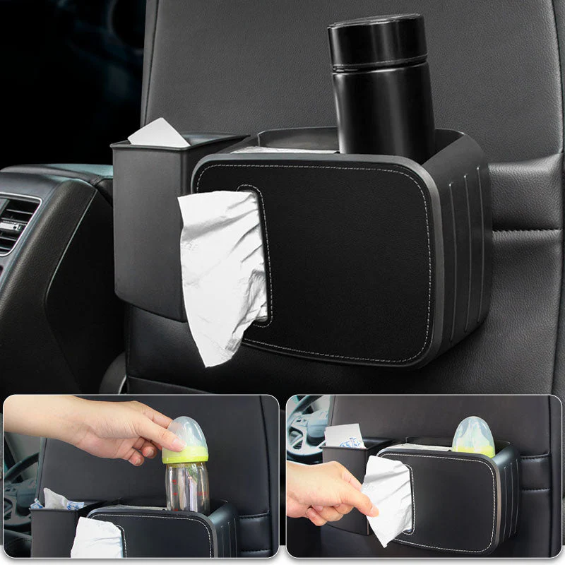 Car Back Seat Organizer Tissue Box - Image 2