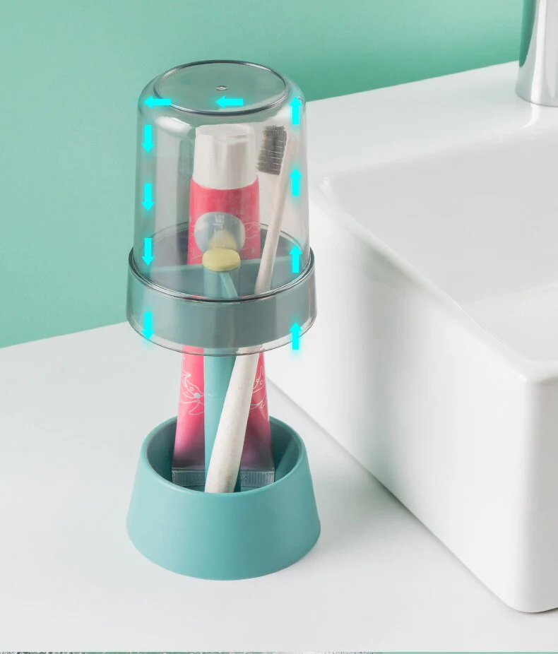 Creative Anti-Dust Protective Toothbrush Holder - Image 2