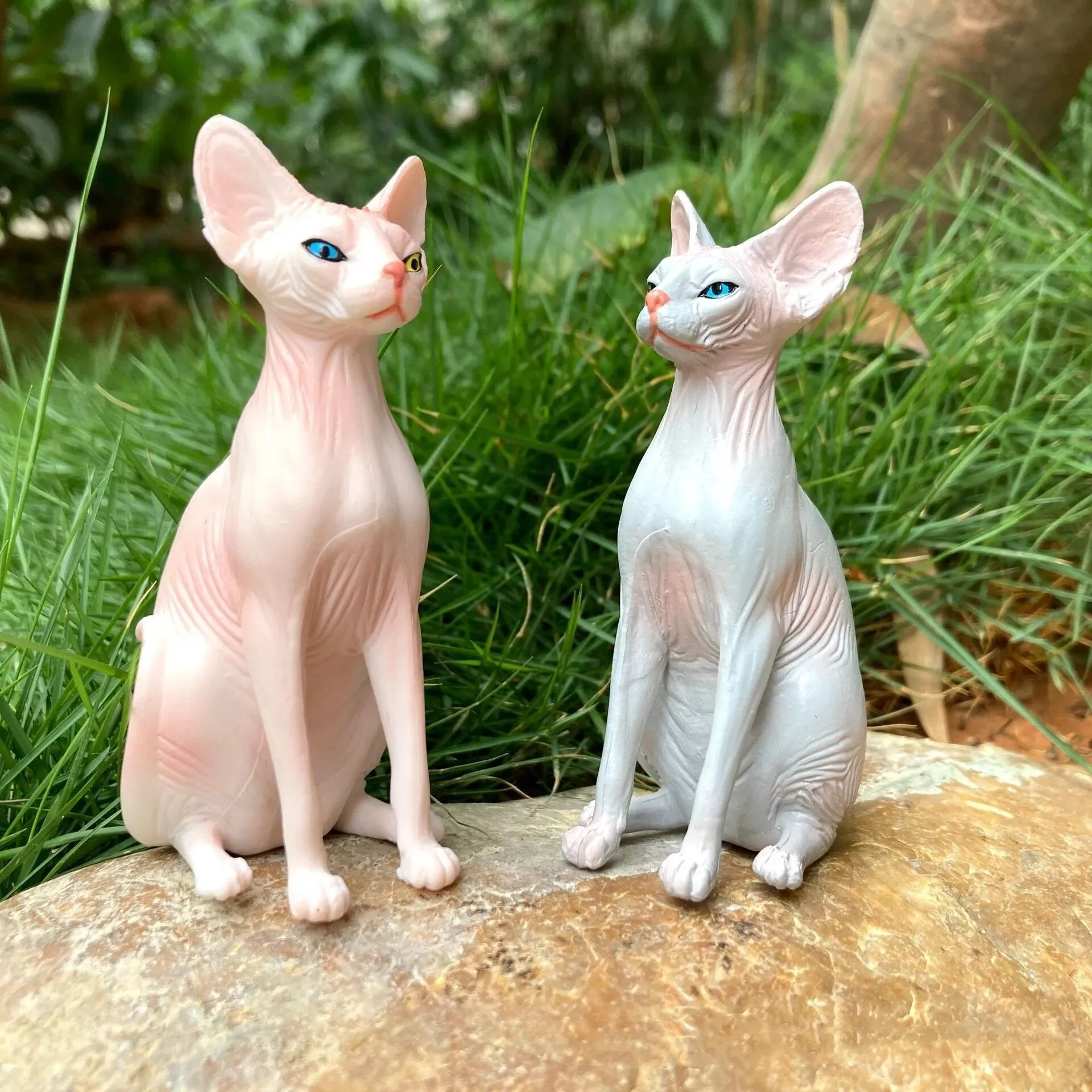 Modern Whisper Sphynx Cat Table Decor - Image 3