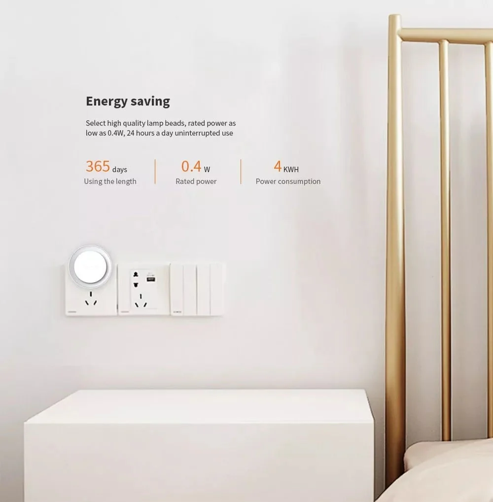 Automatic Sensor Comfort Bedside Corridor Night Lamp - Image 3