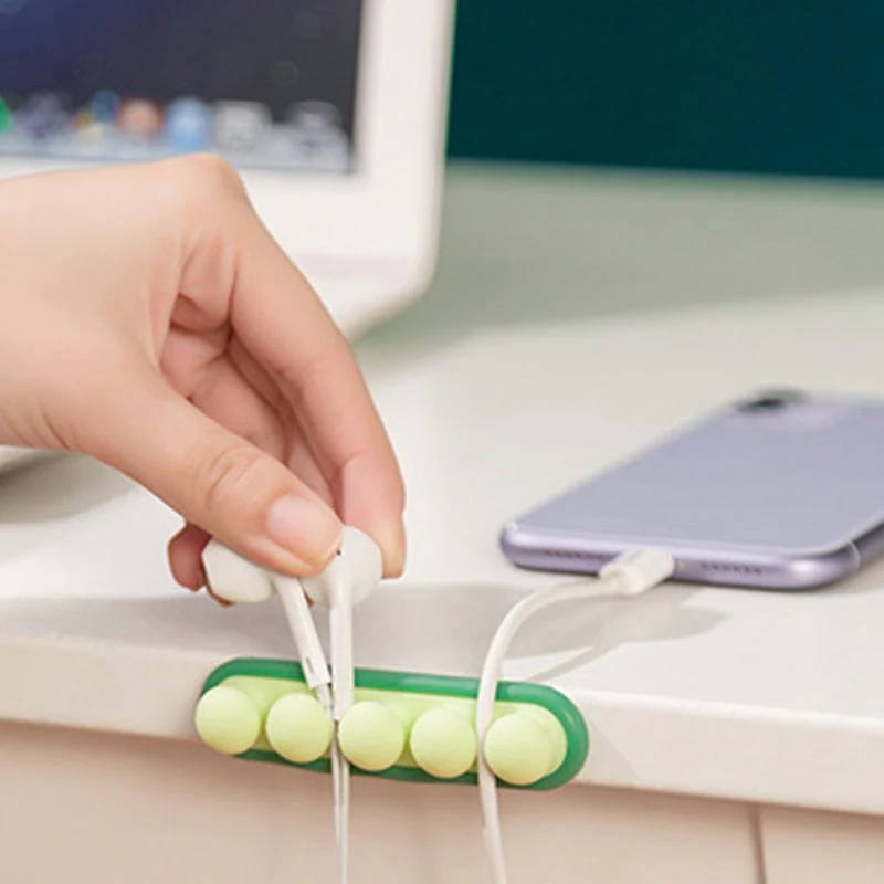 Multipurpose Pastel USB Cable Organizer - Image 2