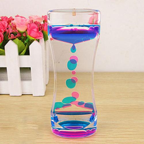 Floating Oil Bubble Hourglass - Image 3