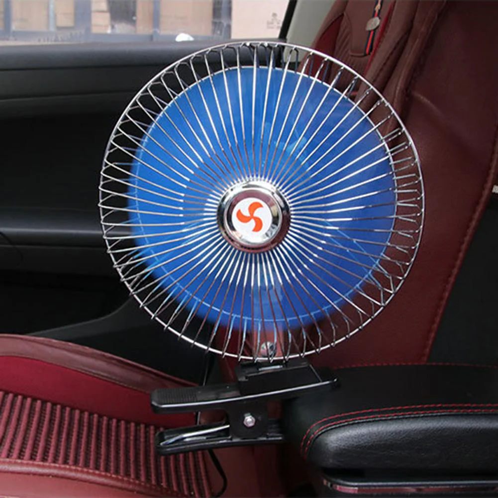Mini Adjustable Cooling Car Clip Fan - Image 3