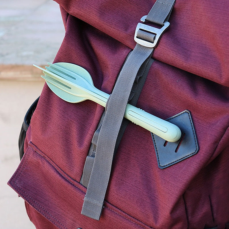 Portable All-in-one Travel Cutlery Set - Image 2
