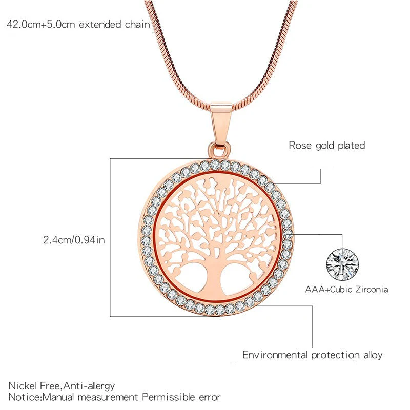 Tree of Life Pendant Necklace - Image 3