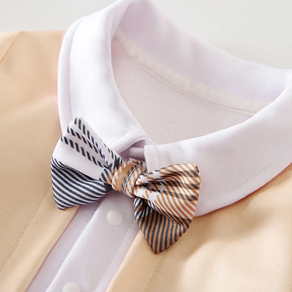 Newborn Baby Gentleman Jumpsuit - Image 2