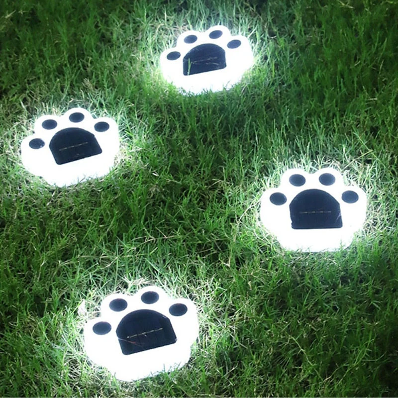 Cat Paw Solar Powered Outdoor Floor Lamps - Image 3
