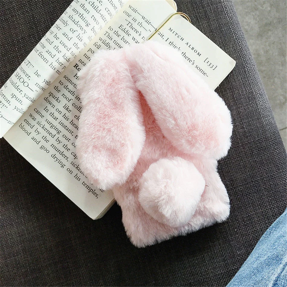 Fluffy Bunny Soft and Stylish iPhone Case - Image 3