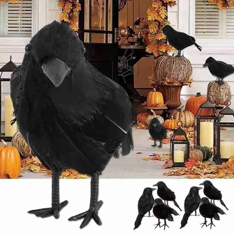 Black Crow Halloween Home Decor - Image 1