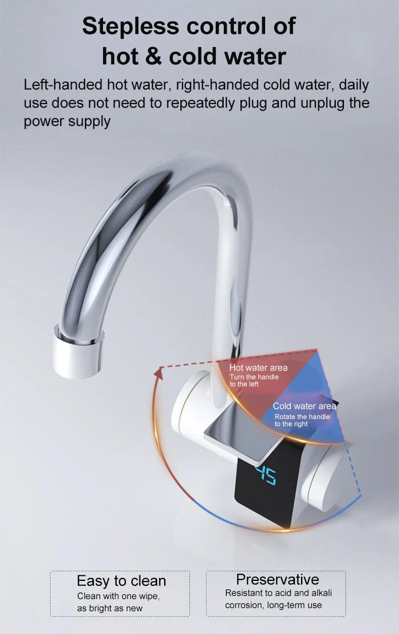 Smart Display Heating Kitchen Faucet - Image 3