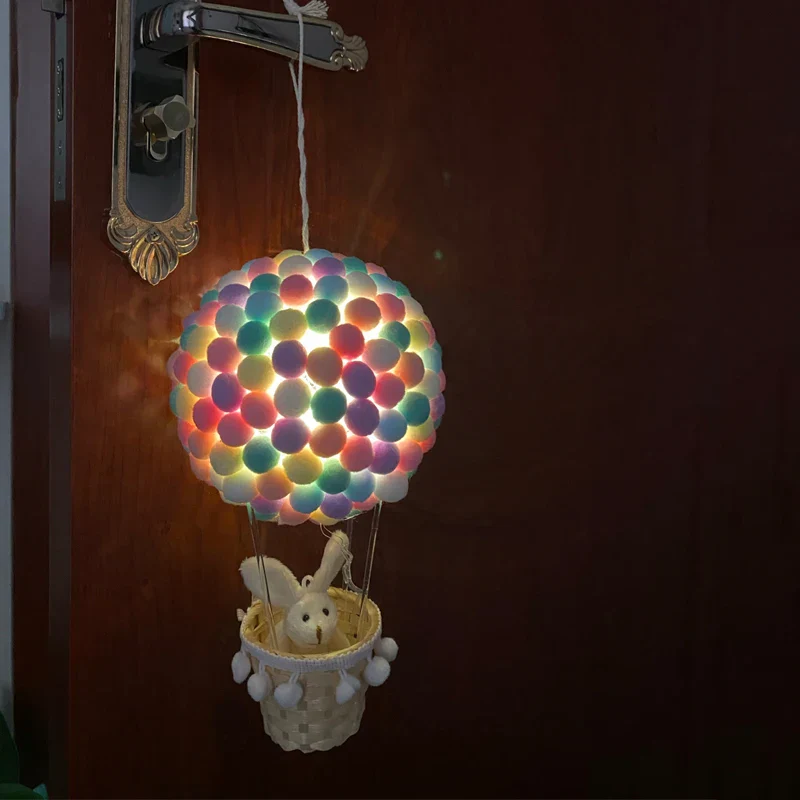 DIY Hot Air Balloon-Shape Flying Animals Night Lamp - Image 2