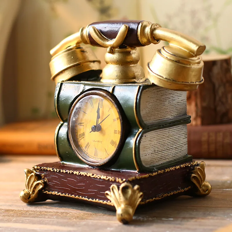Vintage Pieces Antique Style Telephone Violin Home Decor - Image 1