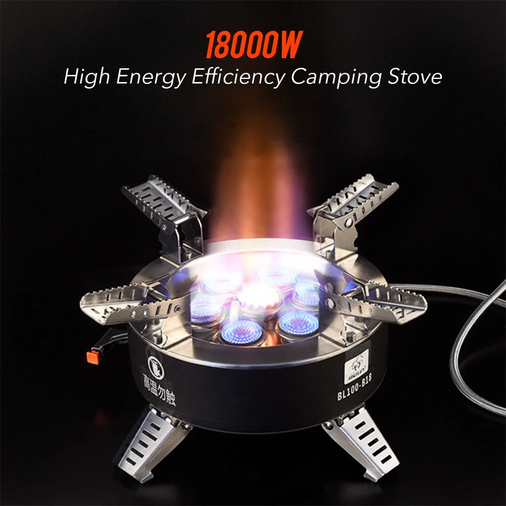 High Energy Outdoor Camping Mini Gas Stove - Image 2