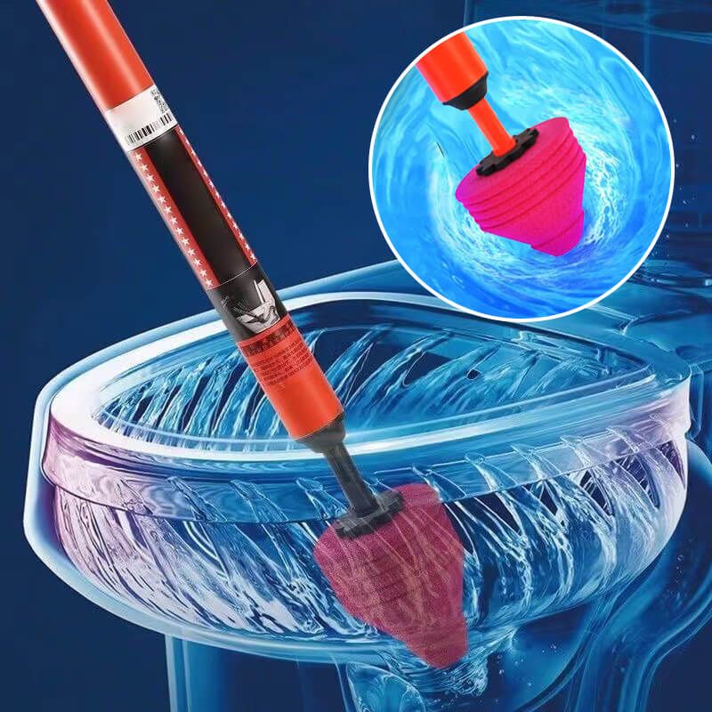 High-Pressure Quick Cleaner Toilet Unblocker Plunger - Image 2